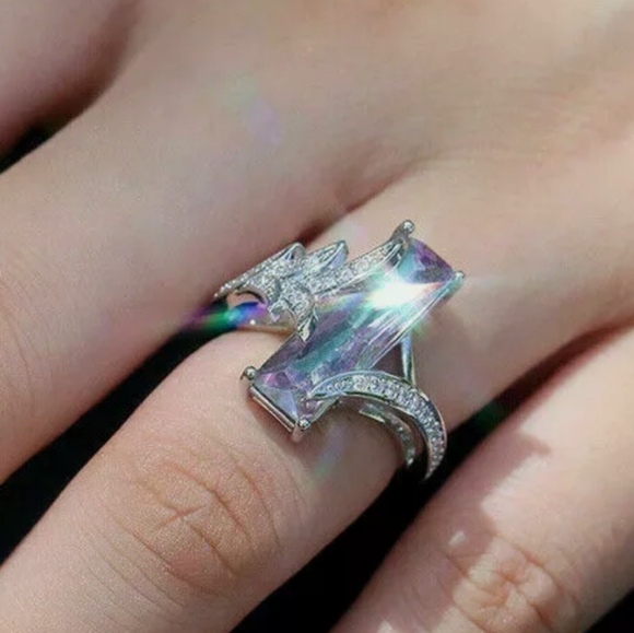 Mystic Topaz Ring - Picture 3 of 5